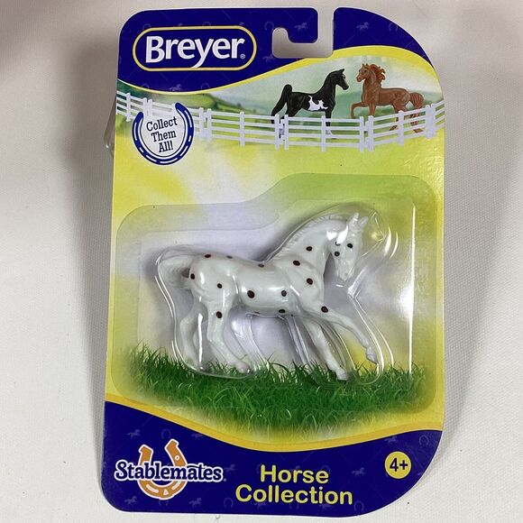 3 Breyer Stablemate Horse Collection Appaloosa Arabian Morgan New - Picture 2 of 7